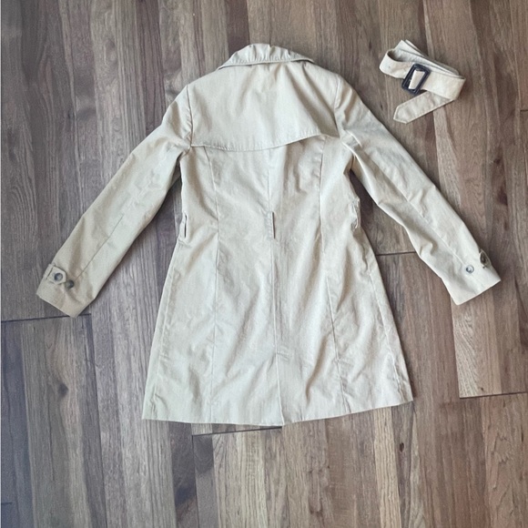 J. Crew Beige Double-Breasted Trench Coat - Picture 2 of 11